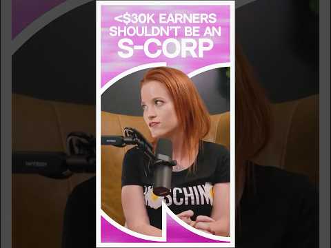 Why S-Corp Won't Save Your Taxes Under $30k #TaxTips #SmallBusiness